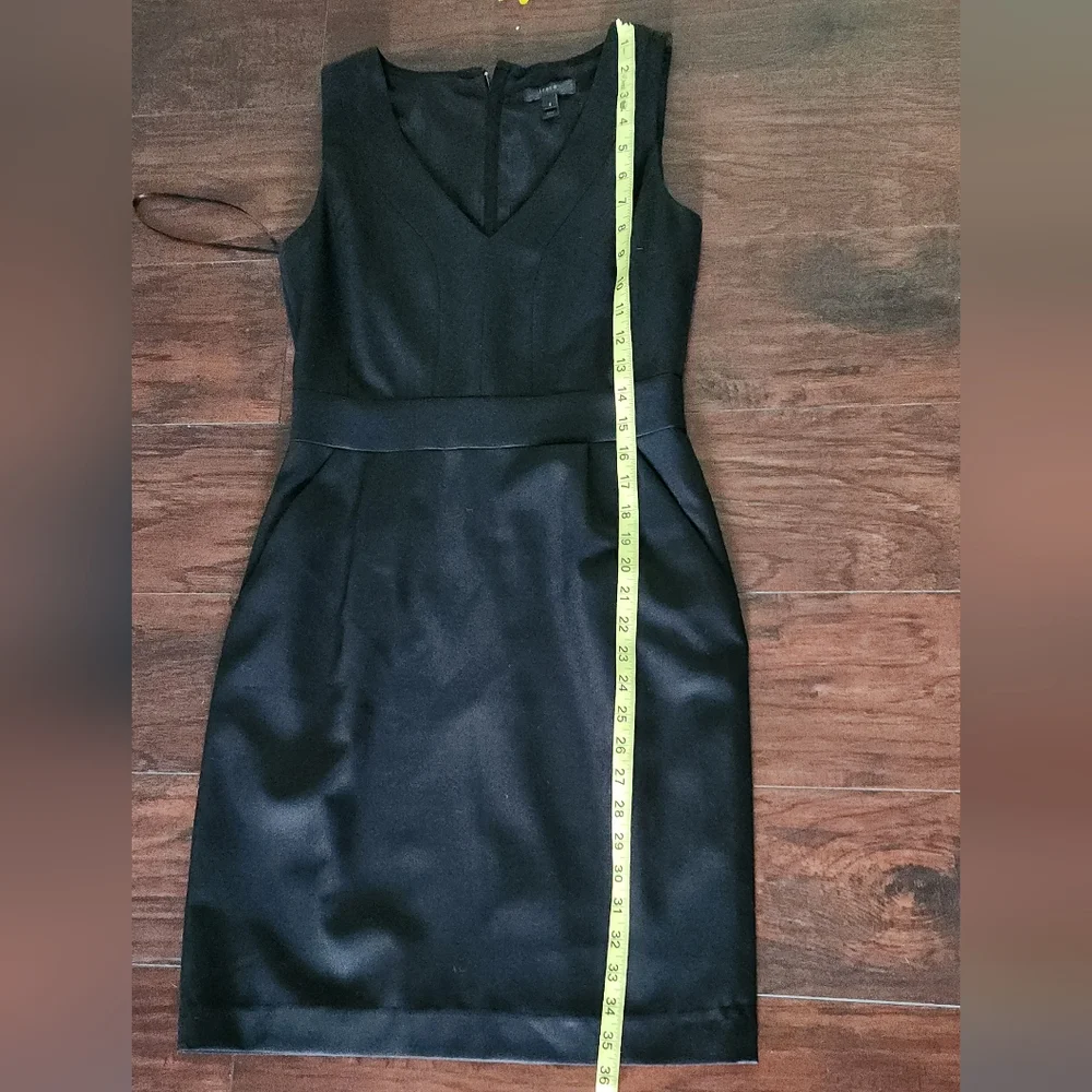 J. Crew BLACK Kami Dress in Classic Faille” Formal dress ⭐️
